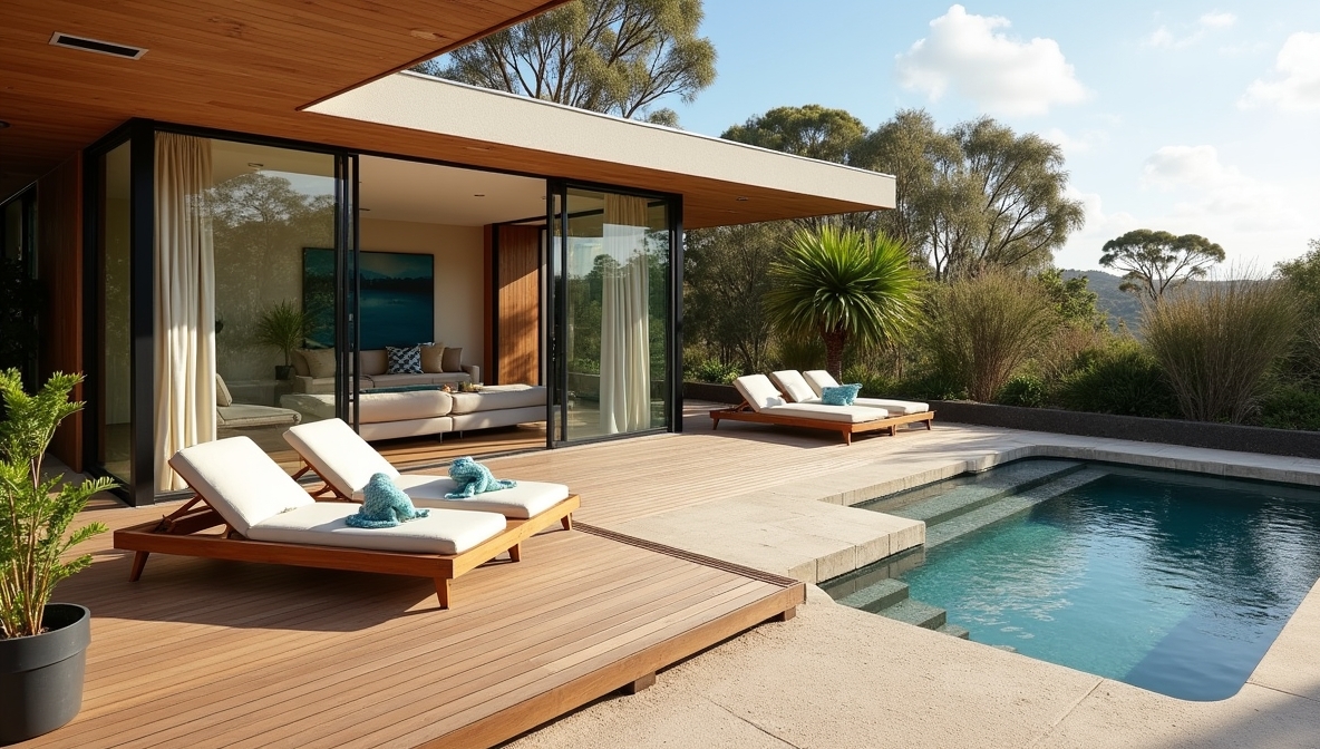 Organised and comfortable Australian home interior